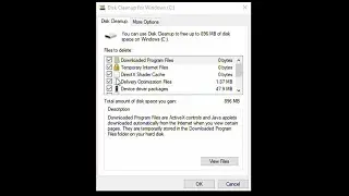 Disk Cleanup: How to free up space in Windows 10