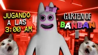 EXPLORANDO una GUARDERÍA ABANDONADA *juego a las 3 am* | Garten of Banban 2
