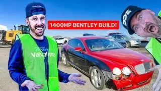 MAT ARMSTRONG FOUND ME A WRECKED BENTLEY GT AT AUCTION!