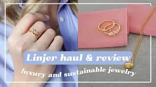 LINJER Jewelry Haul & Review 2024 - Is it worth it? ✨ affordable & luxury jewelry | AD