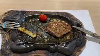 旺角花園餐廳美國A級肉眼牛扒獨食大滿足 & 買$20六合彩