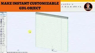 | Instant Customize GDL Object With Editable Attribute in less time | Archicad tutorial | rkvideo1 |