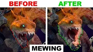 Mewing Dota 2 - Primal Beast Fix Jawline🤫🧏‍♂️
