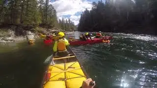 River Rescue with Elements Adventure Company canoeing course.