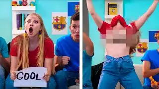 IF GIRLS ACTED LIKE BOYS || Weird comedy by 5-Minute FUN