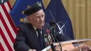 Hołd dla bohatera walk o Monte Cassino Romualda Lipińskiego