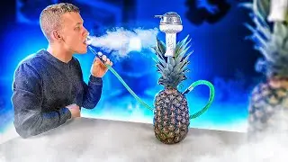 DIY Homemade Pineapple Hookah