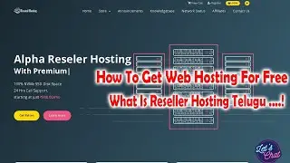 Free Web Hosting Telugu | Web Hosting Telugu | What Is Reseller Hosting Telugu| Web Hosting Business