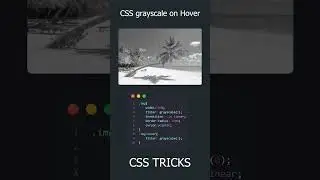 CSS grayscale filter on hover trick 