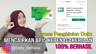 PENGKINIAN DATA JMO YANG BENAR ANTI GAGAL 100% BERHASIL | BPJS KETENAGAKERJAANHEBY DELL #JMO