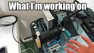 What I'm working on