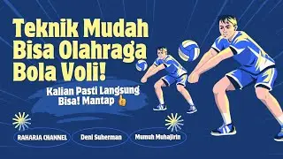 KUASAI GERAK DASAR BERMAIN VOLI #videoviral #games #volleyball #sports