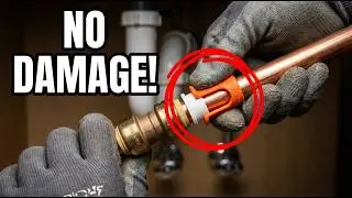 How To Remove A SharkBite Fitting WITHOUT Damaging Your Pipe!