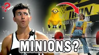 RT800 Ep 1 - Deadlifting with MINIONS?! #deadlift #gym #phenom #minions