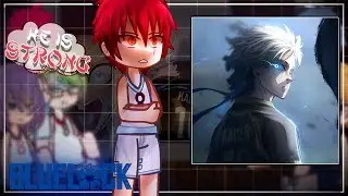 Generation of Miracles react to blue lock || Isagi, Kaiser || Gacha Club [ENG/RUS]