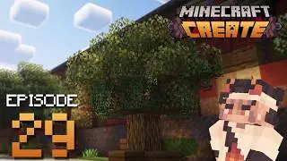 CUSTOM TREES?! | Minecraft Create Mod Ep. 29