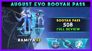 🟣 AUGUST BOOYAH PASS FREE FIRE 2023 (BP 08) FULL REVIEW