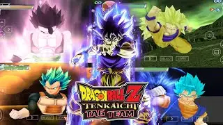 NEW Dragon Ball Z TTT MOD Character DBZ DBS DBGT (PPSSPP Download)