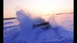 КАК ЕДЕТ SUBARU 300 лс. по СНЕГУ ?