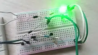 Синхронный RS - триггер на npn  транзисторах