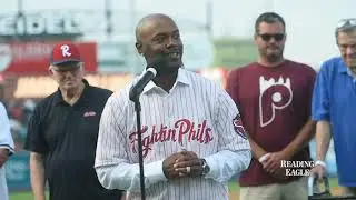 Jimmy Rollins Baseballtown Hall of Fame induction