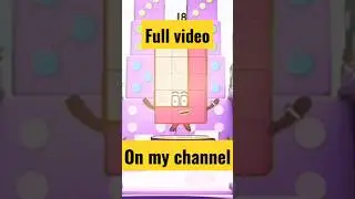 6 TIMES TABLE ON MY CHANNEL #alphablocks #colourblocks #number #learning #objectblocks