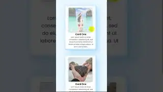 CSS responsive cards || Link full video in description  