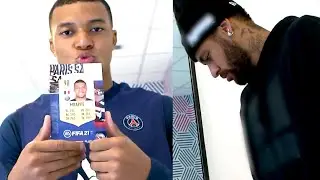 Как Мбаппе и Неймар отреагировали на свои карточки в FIFA 21? Реакция футболистов ПСЖ на рейтинги