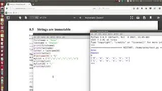 Python 3 Strings and String Methods