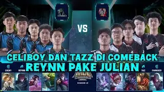 CELIBOY DAN TAZZ DI COMEBACK REYNN PAKE JULIAN - ALTEREGO X VS YASBIH EAPORT GAME 1 MDL INDONESIA