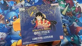 One Piece Card Game OP01 Romance Dawn Booster Box 1 Opening