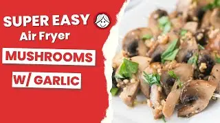 Simple & Quick Air Fried Mushroom Recipe