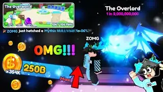 OMG! 🤩🥳 I SPENT $250,000,000,000 & HATCHED ???? in Bubble Gum Simulator INFINITY!