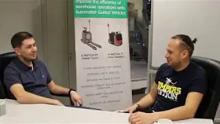 Robotic warehouse equipment 