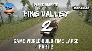Snowrunner - Game World Creation - Build Time Lapse Part 2