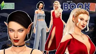 100 Day Create a Sim Challenge: Day 27 - Book - Amren and Morrigan from A Court of Thorns and Roses