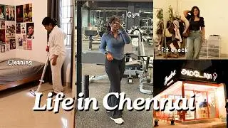 Life in Chennai | Gym routine | Silent vlog | Unboxing | Pondy Bazaar | ASMR vlog