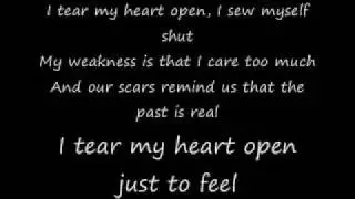 papa roach - scars acoustic lyrics