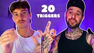 doing 20 Fast ASMR Triggers w- 