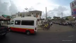 Accra To Kumasi - VIP Bus, Ghana (4K TIMELAPSE VIDEO)