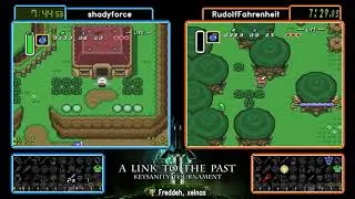 shadyforcegames vs RudolfFahrenheit. ALTTPR Keysanity Tournament 2018