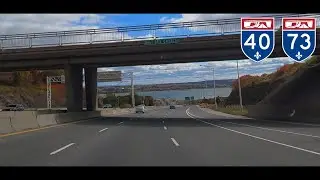 [2023/20] Autoroute 40 & 73 in Quebec City - Autoroute de la Capitale / Félix-Leclerc