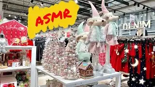 ❄️АСМР, Новогодний шопинг, гуляем по магазину, нежный шепот/ ASMR shopping❄️