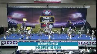 Bentonville West at AR State Cheer 12-16-23