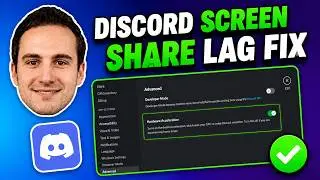 Stop Lag on Discord Screen Sharing (PC Fix)