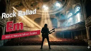 Epic Rock Ballad Backing Track in E Minor | Natural Minor Focus