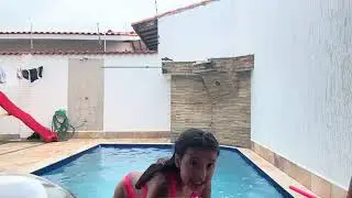 desafios na piscina 🫶🏻