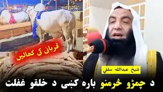 It is permissible to give leather skins to someone ? Sheikh Abdullah Salafi Pushto Bayan