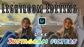 How to edit photos in Lightroom Editing app 🌿🤍