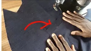 How to Sew Suit Inner-welt Chest Pocket For Beginners Step by Step #pocket #suit #pattern